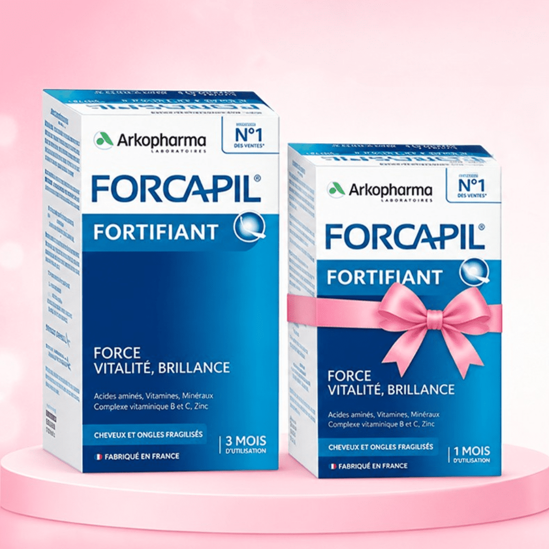Forcapil Pack 180 Gélules + 1 Boite de 60 Gélules
