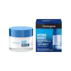 Neutrogena Hydro Boost Night Cream - Soin de nuit hydratant intensif pour une peau revitalisée
