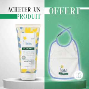 Klorane - Gel lavant doux au Calendula apaisant - Bébé - Corps et cheveux - Peau normale