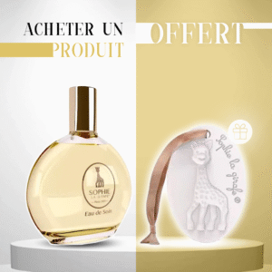 SOPHIE LA GIRAFE COFFRET EAU DE SOIN PARFUMEE 50 ML  + CERAMIQUE
