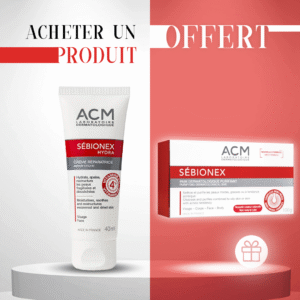 ACM Sébionex Hydra Crème Réparatrice + Pain Dermato Purifiant  Duo Pack Acné