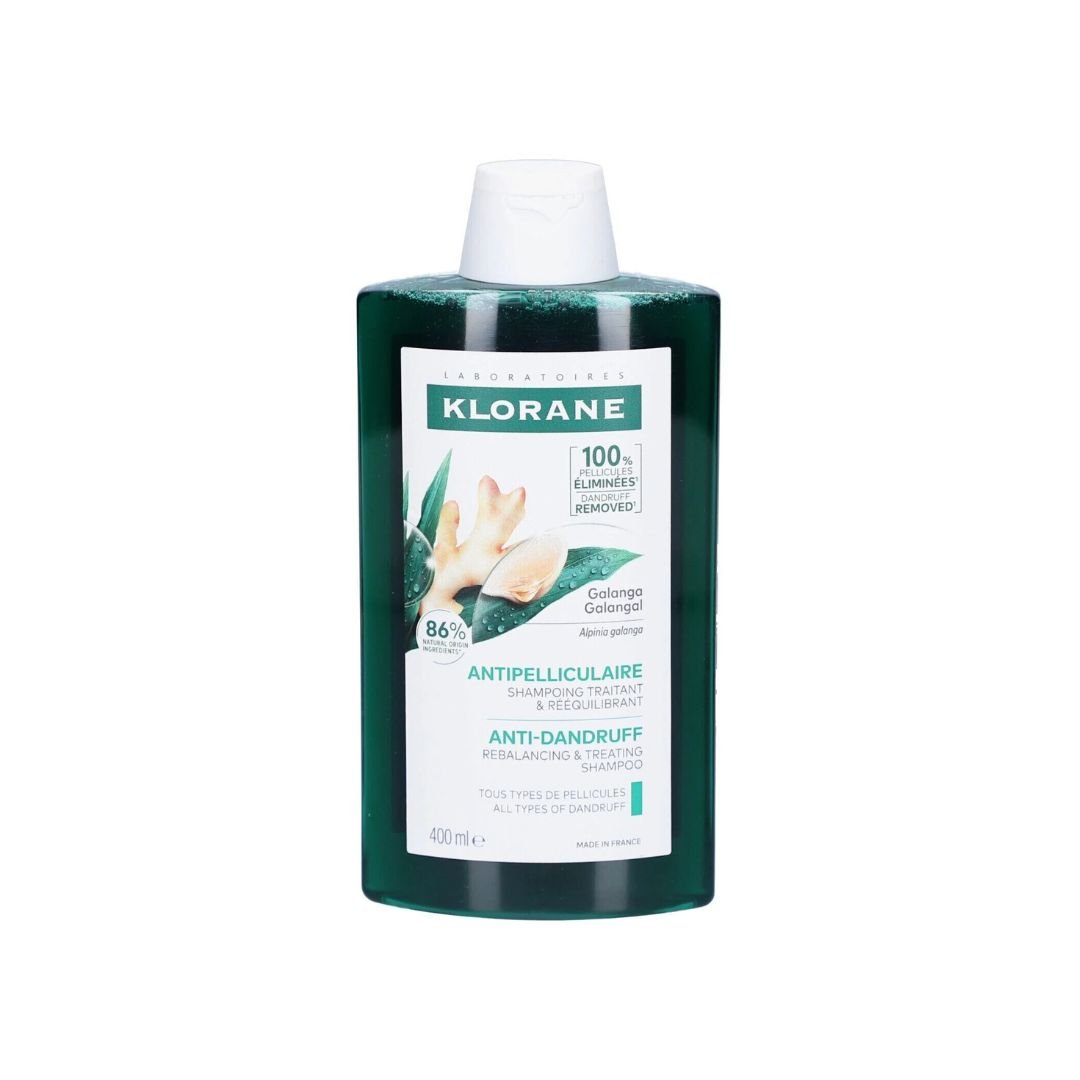 KLORANE Shampoing GALANGA ANTIPELLICULAIRE 400ML