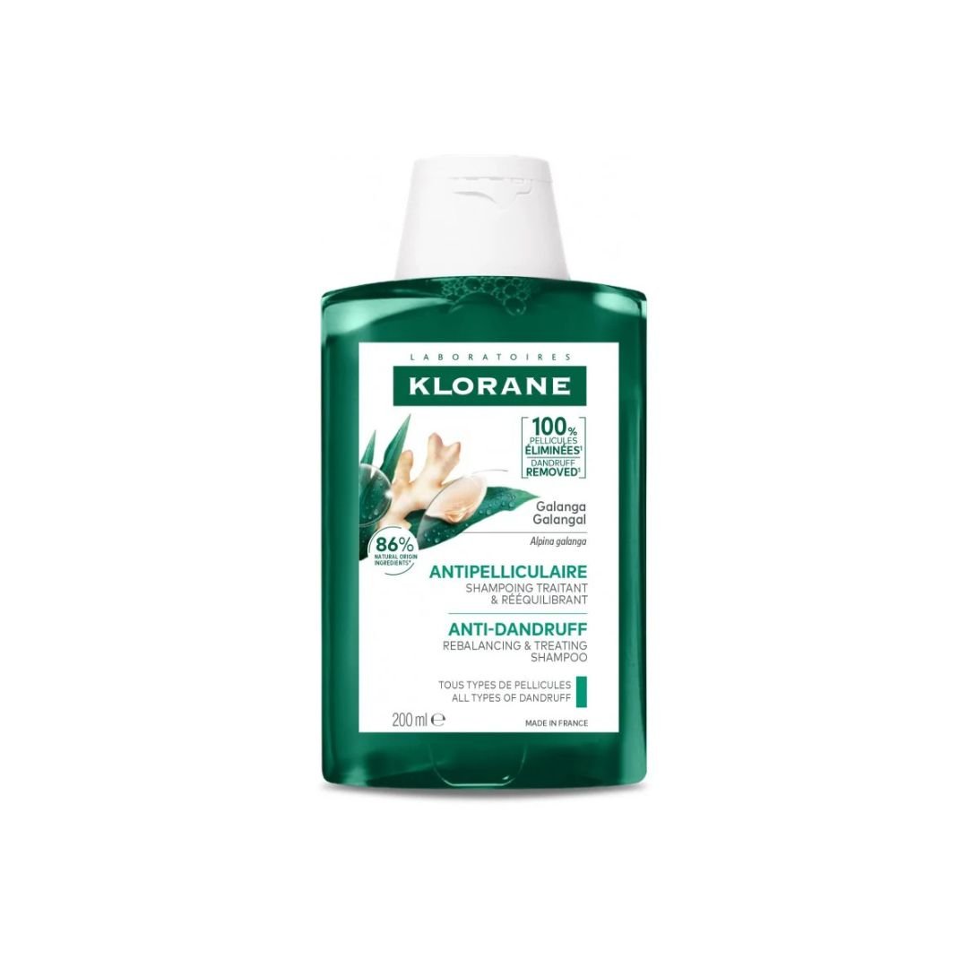 KLORANE Shampoing GALANGA ANTIPELLICULAIRE 200ML